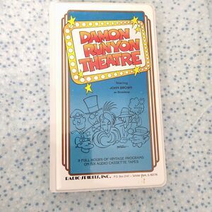Damon Runyon Theatre 1991 6 Audio Cassette Set